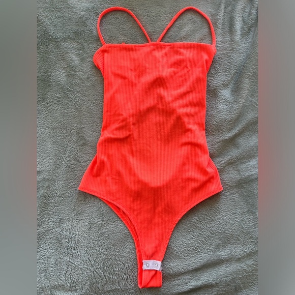 Cross-back Bodysuit - Picture 1 of 2